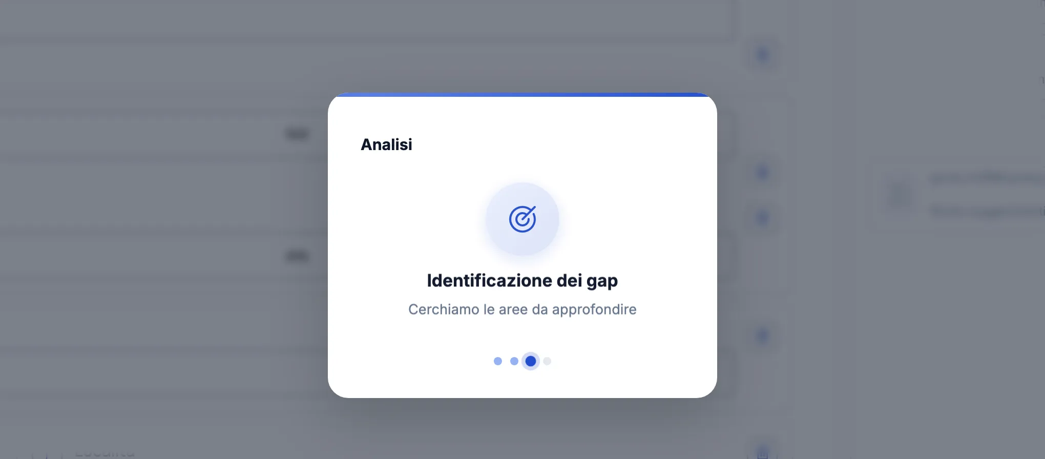 Stepper di analisi CV su misura durante l'identificazione dei gap